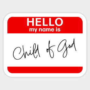 Child of God Sticker